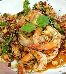 พล่ากุ้งแซ่บ