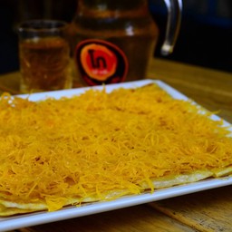 โรตีเหลี่ยม - ฝอยทอง