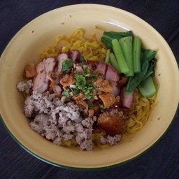 บะหมี่แห้ง(บะหมี่จับกัง)