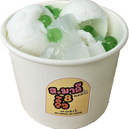 กะทิ วุ้นมะพร้าว เยลลี่เขียว