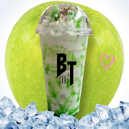 นมสดแอปเปิ้ล ปั่น