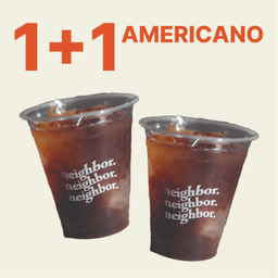 <คุ้มคู่❗ Set 1> Iced Americano 2 แก้ว