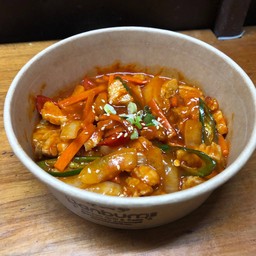 หมูสามชั้นผัด ซอสโคชูจัง