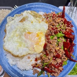 กะเพราเนื้อสับ