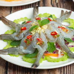 กุ้งแช่น้ำปลา