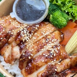 ข้าวหน้าไก่เทอริยากิ สาธุประดิษฐ์58