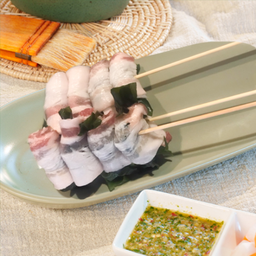 เบค่อนพันสาหร่ายวากาเมะ