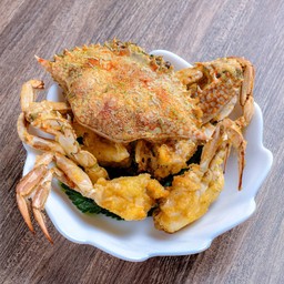 ปูม้า ชุปแป้งทอด ขายเป็นขีด