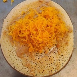 เนยถั่ว + ฝอยทอง