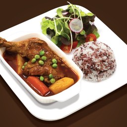 ข้าว สตูว์ไก่