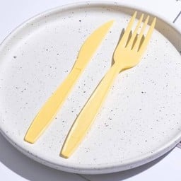 ส้อมมีด (พลาสติกย่อยสลายได้)