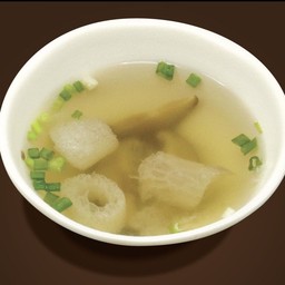 ซุปเยื่อไผ่เห็ดหอม