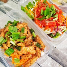 ยำไก่ย่าง