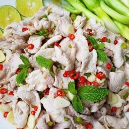 หมูมะนาว จี้ดจ้าด