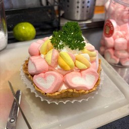 วาฟเฟิลมาช์เมลโล โทรองค์ หัวใจ