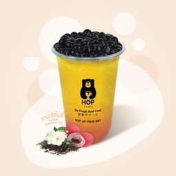 ชามะลิลิ้นจี่ Lychee jasmine tea