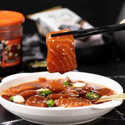 แซลมอนดองซีอิ๊ว