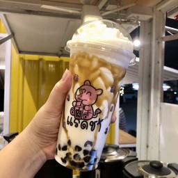 นมสดบราวน์ซูก้าปั่นเดลิ