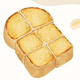 ปังปิ้งเนยน้ำตาล