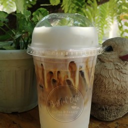 ลาเต้มะพร้าวนมสด 16 Oz
