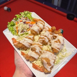 กุ้งครีมมะนาว