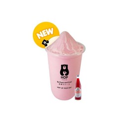 นมชมพูปั่น Pink milk frappe