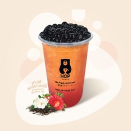 ชามะลิสตรอเบอร์รี่ Strawberry jasmine tea