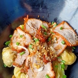 เกี๊ยวหมู+หมูแดง