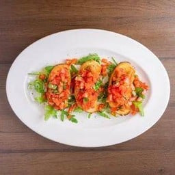 Bruschetta ( Bread, Tomato, Basil, Olive oil )