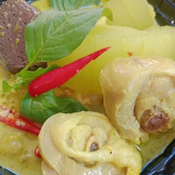 แกงเขียวหวานไก่ฟัก