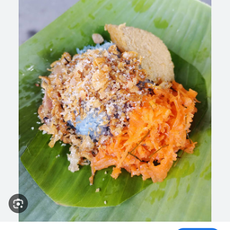 ข้าวเหนียวหน้าสังขยา+ หน้ากุ้ง+ หน้าปลาแห้ง