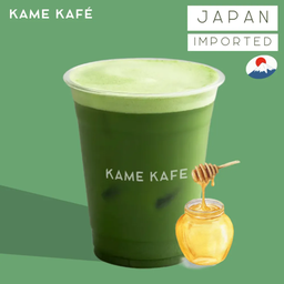 เพียวมัทฉะน้ำผึ้งเย็น (ไม่ใส่นม)