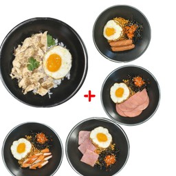 โปรซื้อคู่ไก่กระเทียม+มาม่าเผ็ดเกาหลีเลือกหน้าได้4หน้า