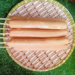 ไส้กรอกชีสทอด