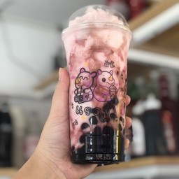 นมสดบลูเบอรี่ปั่นเดลิ