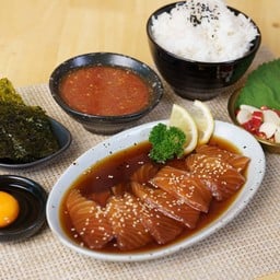 เซ็ทแซลมอนดองซีอิ๊วเกาหลี 150g