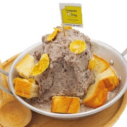 ปังเย็นไวท์มอลต์โอริโอ้(คอร์นเฟล็ก ปังกรอบ โอริโอ้บด)