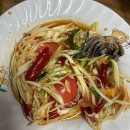 ร้านส้มตำ หน้าโรงบาลพญาไท 2