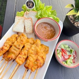 หมูสะเต๊ะหมูล้วน