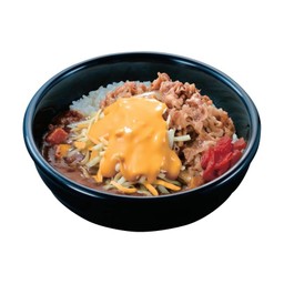 ข้าวแกงกะหรี่ชีสลาวาและเนื้อสุคิยะ