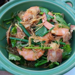 กุ้งอบวุ้นเส้น