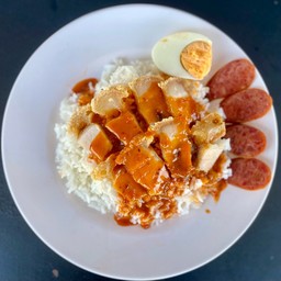 ข้าวหมูกรอบ