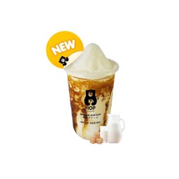 นมสดบราวน์ชูก้าร์ปั่น Fresh milk brown sugar frappe