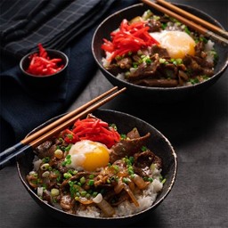 ข้าวหน้าหมูย่างญี่ปุ่น - Meat Master (สุขาภิบาล 5)