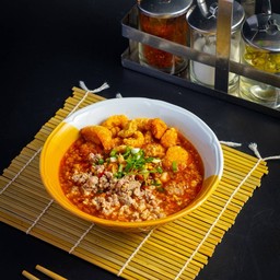 ต้มยำโคตรหมูสับ (เมนูนี้ไม่มีเส้น)