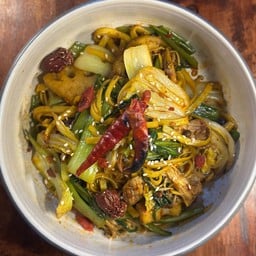 หมี่ผัดแห้งหม่าล่า