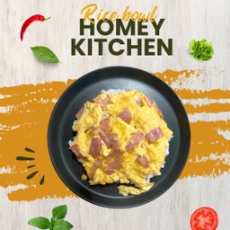 ข้าวไข่ข้นเบคอน