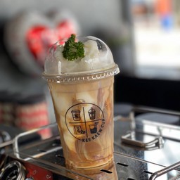 มะพร้าวนมสดปั่นเพิีิ่มช๊อตกาแฟ