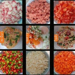 ข้าวไข่เจียวกุ้งนาง
