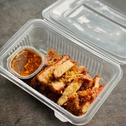 หมูทอด เนื้อล้วน ขีดละ